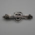 1896 British Antique Sailor Sweetheart Sterling Silver Brooch 3.7g S.BROS