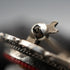 Vintage 800 Silver Micromosaic Floral Brooch