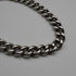 1895 Antique British Sterling Silver Albert Chain 62g with Sterling Silver Bull Charm Fob
