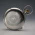 Circa 1907 Antique Omega Pocket Watch 935 Silver Hunter Case Good Working Condition