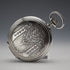 Circa 1925 Antique Longines Pocket Watch, 900 Silver Hunter Case, Cal. 18.50, Good Working Condition