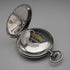 Circa 1925 Antique Longines Pocket Watch, 900 Silver Hunter Case, Cal. 18.50, Good Working Condition