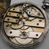 Circa 1860 British Antique Joseph Johnson Key Wind Pocket Watch, Silver Hunter Case, Good Working Order