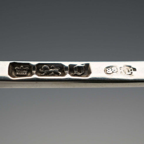 1906年 英國古董 純銀糖粉篩 15克 William Hutton&Sons Ltd
