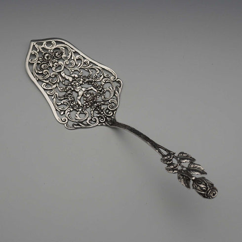 German Vintage 835 Silver Cake Server 32g in original box