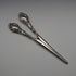 1910 English Antique Sterling Silver Handle Glove Stretchers J&R Griffin