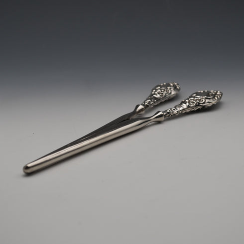 1910年 英国アンティーク 純銀ハンドル グローブストレッチャー J&R Griffin