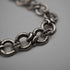 Vintage Decorative Ring Chain Sterling Silver Bracelet 11g