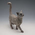 UK Country Artists Walking Cat Sterling Silver Plated Sculpture Figurine