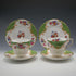 英國復古 Paragon「羅金漢姆綠」茶杯三件套 對裝①