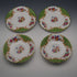 UK Vintage Paragon "Rockingham Green" Teacup Trio Pair #2
