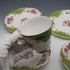 UK Vintage Paragon "Rockingham Green" Teacup Trio Pair #2