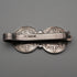 English Vintage Double Sixpence Sterling Silver Tie Clip