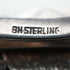 English Vintage Double Sixpence Sterling Silver Tie Clip