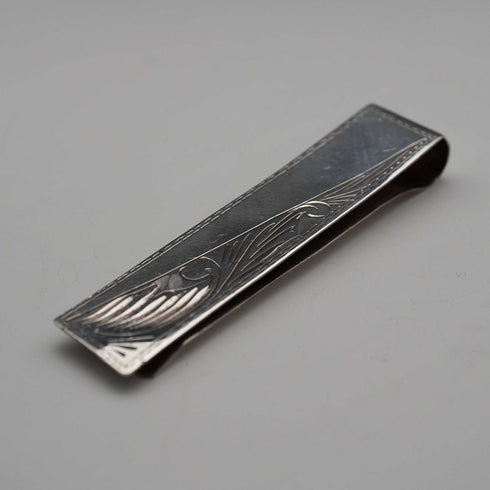 UK Import Vintage Sterling Silver Money Clip 16g