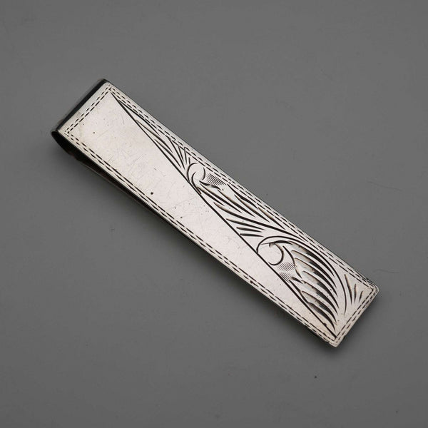 UK Import Vintage Sterling Silver Money Clip 16g