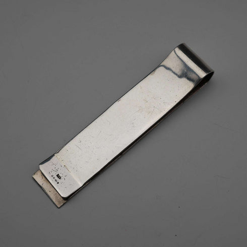 UK Import Vintage Sterling Silver Money Clip 16g