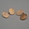 1929 English Vintage 9ct Gold Oval Cufflinks 8.8g Owen Powell
