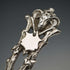 Late 19th Century English Antique Silver Plated Serving Spoon Pair