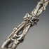 Late 19th Century English Antique Silver Plated Serving Spoon Pair