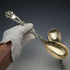 Late 19th Century English Antique Silver Plated Serving Spoon Pair