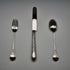 1865 Antique English Sterling Silver Christening Cutlery Set, Total 102g, by George Adams, Cased
