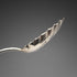 Late 19th Century English Antique Silver Plated Berry Spoons, Set of 4, Cased