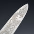 Circa 1899 British Antique Mother of Pearl Handle Dessert Cutlery Set for 6, Silver Decoration