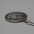 Vintage Sterling Silver St. Christopher Medal Pendant with Sterling Silver Necklace, Total 5.8g