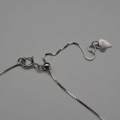 Vintage Sterling Silver St. Christopher Medal Pendant with Sterling Silver Necklace, Total 5.8g