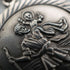 Vintage Sterling Silver St. Christopher Medal Pendant with Sterling Silver Necklace, Total 5.8g