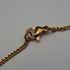 Antique Nickel & Micro Mosaic Cross Pendant with Necklace