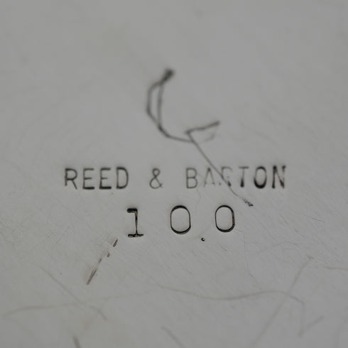 美國復古鍍銀貓頭鷹雕刻首飾托盤 Reed&Barton