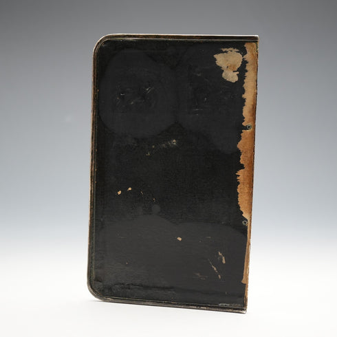 1904年 英國古董 純銀製聖經封面 雷諾茲天使 William Comyns