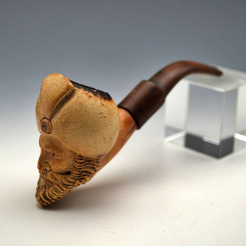 Antique Turkish Meerschaum Smoking Pipe