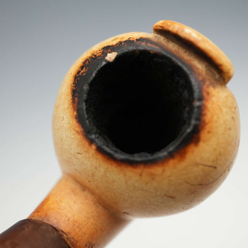Antique Turkish Meerschaum Smoking Pipe