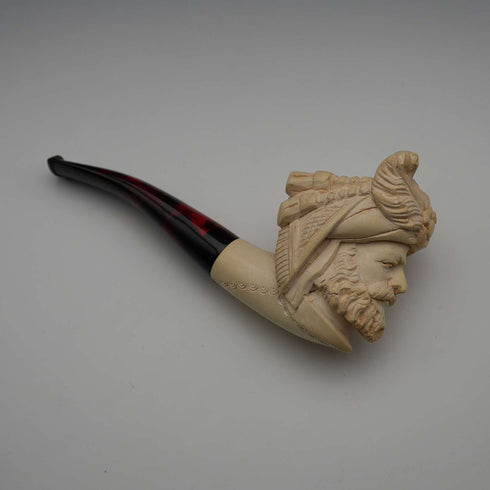 Vintage Turkish Meerschaum Smoking Pipe #2