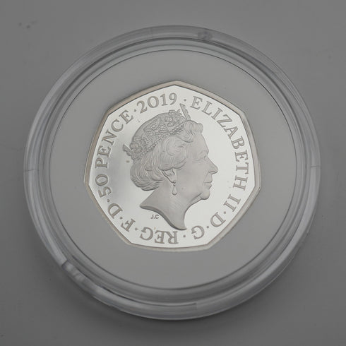 英国 「くまのパディントン セントポール大聖堂」50ペンス記念銀貨 RoyalMint ケース・説明書付