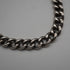 English Antique Sterling Silver Albert Chain with Sterling Silver Medal Fob, 22cm Total Length, 39g