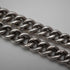 1915 British Antique Sterling Silver Double Albert Chain with Sterling Silver Medal Fob, 61g