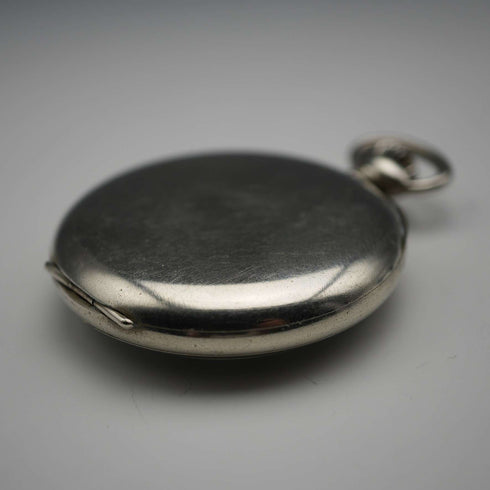 Circa 1929 Switzerland Zenith Pocket Watch Swan Neck Mechanical Open Face Runs Well