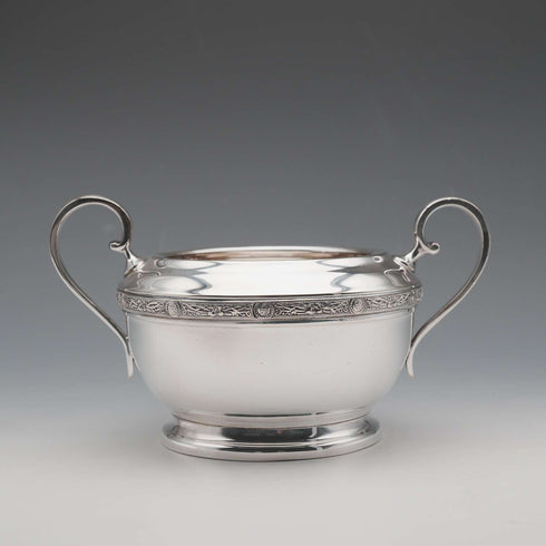 British Vintage Silver-plated Art Deco Style Tea Set by Viners