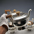 British Vintage Silver-plated Art Deco Style Tea Set by Viners