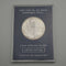 1969 "Apollo 11 Moon Landing" Sterling Silver Commemorative Medal 27g Franklin Mint with Case
