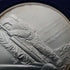1969 "Apollo 11 Moon Landing" Sterling Silver Commemorative Medal 27g Franklin Mint with Case