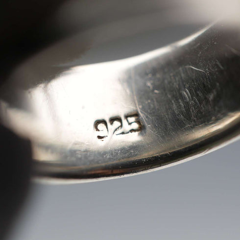 ヴィンテージ 純銀製 スピニングリング(日本10.5号)指輪