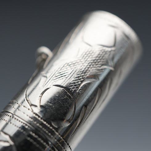 英国ヴィンテージ 純銀製ニードルケース Mark Houghton Limited