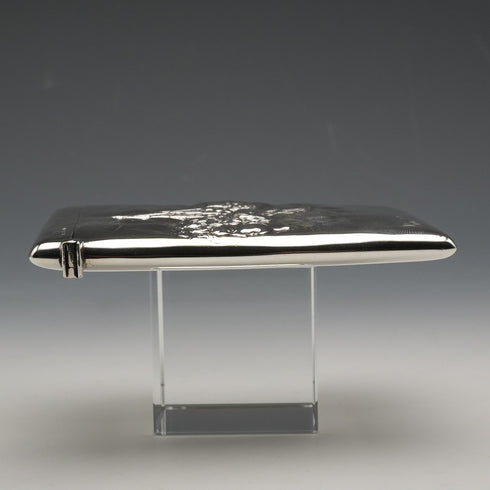 1899年 英国アンティーク 純銀製 カードケース 47g William Neale