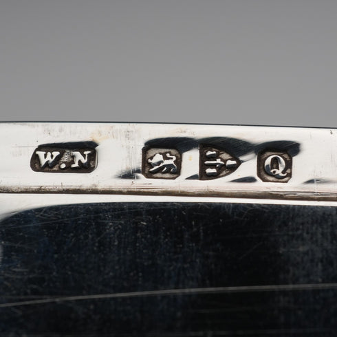 1899年 英国アンティーク 純銀製 カードケース 47g William Neale
