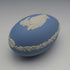 British Wedgwood Jasperware Easter Egg Pale Blue Boxed